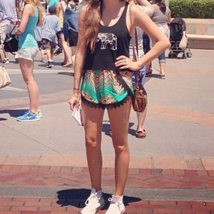 Brandy Melville tank and lace short bundle!!!